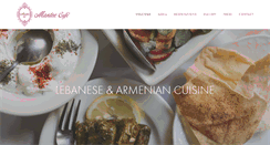 Desktop Screenshot of manteecafe.com